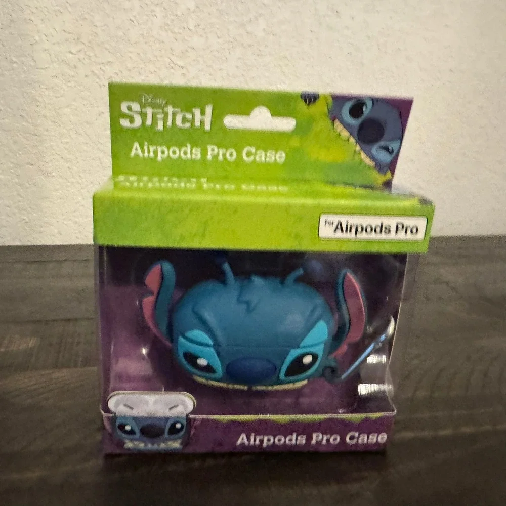 Disney Stitch‎ AirPods Pro Case Protective Cover Cute Blue Character